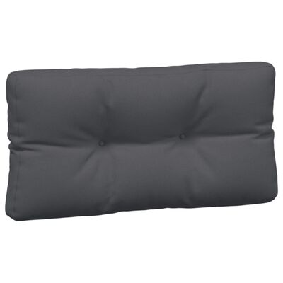 vidaXL Pallet Cushions 5 pcs Anthracite Fabric
