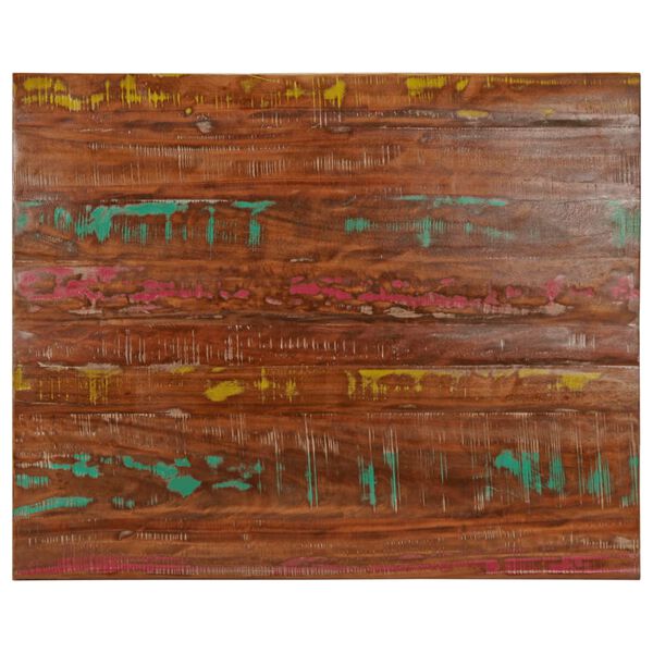 vidaXL Table Top Mixed color Solid reclaimed wood 39.4x31.5x1.5 in
