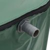 vidaXL Rain Water Tank Dark green PVC and mesh fabric Large Collapsible