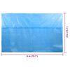vidaXL Pool Cover Blue Thick PE film with air chambers 236.2 x 157.5 in