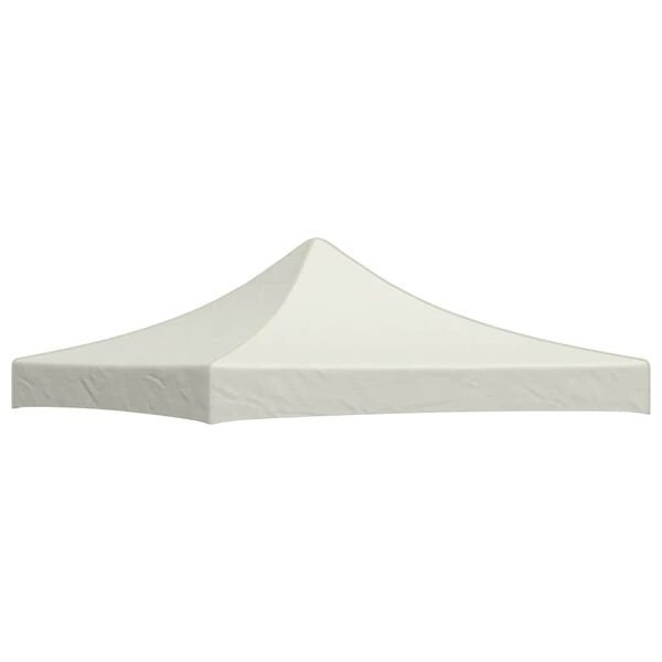 vidaXL Party Tent Roof 9.8'x9.8' Cream