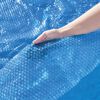 Bestway Solar Pool Cover Blue Polyethylene 120 in diameter Waterproof