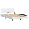 vidaXL Bed Frame White