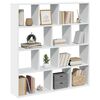 vidaXL Book Cabinet White Engineered wood 52 in Book Cabinet