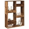 vidaXL Room Divider Old wood Engineered wood Medium Room Divider