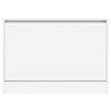 vidaXL Shoe Cabinet White Engineered wood Compact Shoe Cabinet
