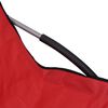 vidaXL Beach Chair Set of 2 Red Oxford fabric, steel Medium Folding