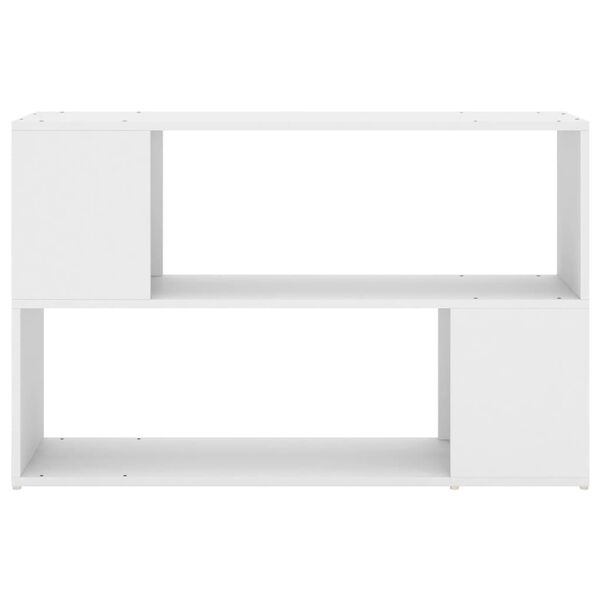 vidaXL Book Cabinet White Engineered wood Medium Book Cabinet