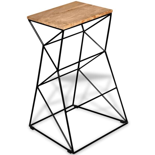 vidaXL Bar Stool Solid Mango Wood