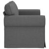 vidaXL Sofa Dark Grey