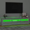 vidaXL TV Cabinet Grey Sonoma Engineered wood Large TV Cabinet