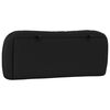 vidaXL Headboard Cushion Black