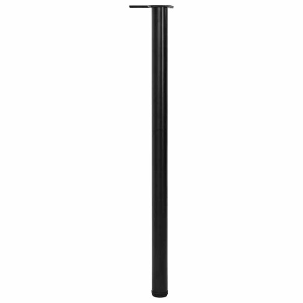 vidaXL Table Leg Set of 4 Black Iron