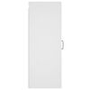 vidaXL Hanging Wall Cabinet White Engineered wood Medium