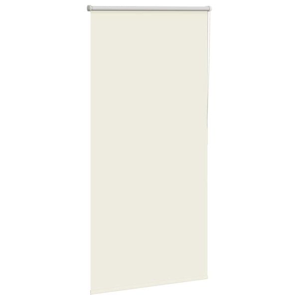 vidaXL Roller Blind Off White Polyester 27.6 in x 51.2 in