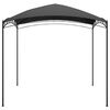 vidaXL Gazebo Anthracite Steel 10 x 10 ft Durable Gazebo Square