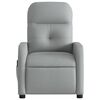 vidaXL Massage Recliner Chair Light Grey