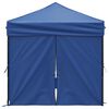 vidaXL Party Tent Blue 210D Oxford Fabric Small Foldable Party Tent