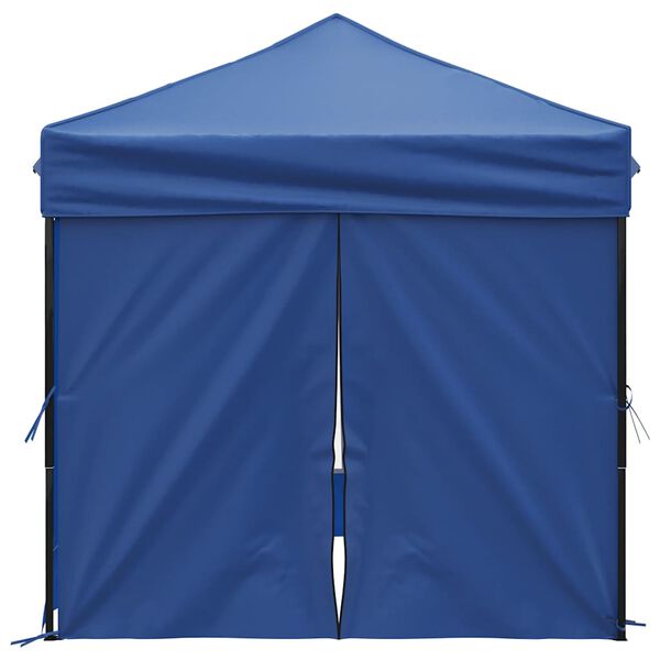 vidaXL Party Tent Blue 210D Oxford Fabric Small Foldable Party Tent