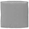 vidaXL Cushion Grey 31.50 x 31.50 x 4.72 in Oxford Fabric