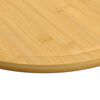 vidaXL Chopping Boards 6 pcs Ø11.8"x0.6" Bamboo