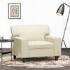 vidaXL Sofa Chair Cream