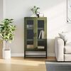 vidaXL Highboard Olive green Cold-rolled steel Medium