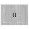 vidaXL Kitchen Wall Cabinet Grey sonoma Engineered wood