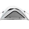 vidaXL Camping Tent 1-Person White Blackout Fabric Waterproof