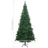 vidaXL Christmas Tree Artificial Christmas Tree Pre-lit Christmas Trees