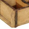 vidaXL Tray with Storage Brown 30 x 14 x 9 cm