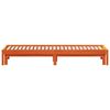 vidaXL Day Bed Wax brown Solid pine wood Single
