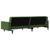 vidaXL Sofa Bed Dark Green Velvet (100% polyester) Standard