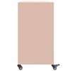 vidaXL Sideboard Pink Cold-rolled steel Medium Sideboard Rectangular