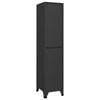 vidaXL Locker Cabinet Anthracite Steel Tall Locker Cabinet Rectangular
