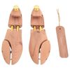 vidaXL Shoe Stretcher with Shoe Horn EU 38-39 Solid Wood Cedar