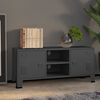 vidaXL TV Cabinet Anthracite Metal 41.3x13.8x16.5 in TV Cabinet