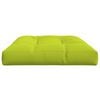vidaXL Pallet Cushion Bright Green 47.2"x31.5"x4.7" Fabric