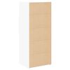 vidaXL Highboard White Engineered wood Tall Highboard Rectangular