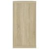 vidaXL Wall Shelf Set of 2 Sonoma Oak Engineered wood 39.4x5.9x11.8 in