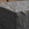 vidaXL Furniture Cover Plain Black 124.02 x 70.87 x 29.13 in 210D