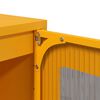 vidaXL Highboard Mustard Yellow Cold-rolled steel Standard