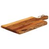 vidaXL Chopping Board 17.7"x7.9"x0.8" Solid Wood Acacia