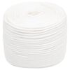 vidaXL Boat Rope Full White 0.31 " 82.0 ' Polypropylene