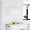 vidaXL Kitchen Wall Cabinet High gloss white Engineered wood Medium