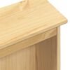 vidaXL Bookcase Honey wood Solid pine wood with a honey wax finish