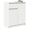 vidaXL Sideboard White Engineered wood 28x13.8x33.1 in
