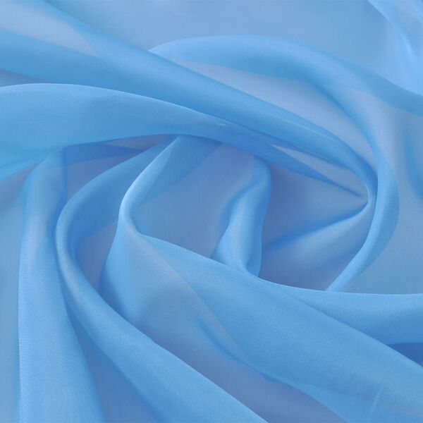 vidaXL Voile Fabric 4.8 x 65.6' Turquoise
