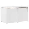 vidaXL Kitchen Cabinet White 41.73 x 21.65 x 25.20 in Solid Pine wood