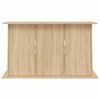 vidaXL Aquarium Stand Sonoma oak Engineered wood 39.8 x 16.1 x 22.8 in